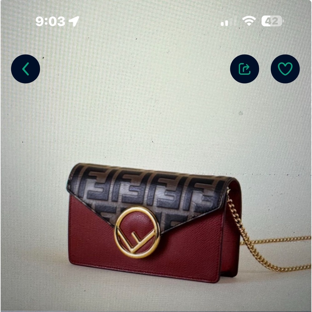 Fendi Zuca convertible belt bag
